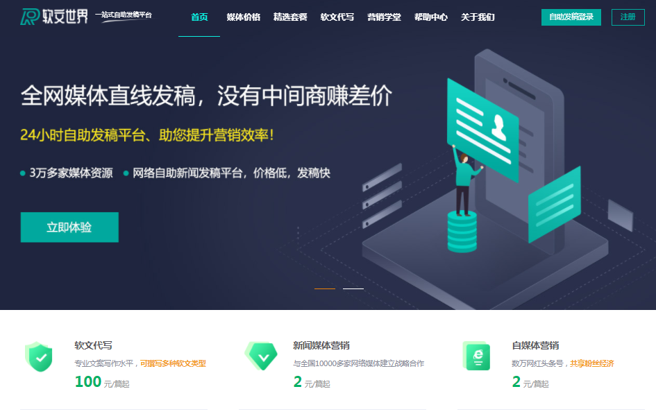 軟文推廣發稿多少錢一篇？