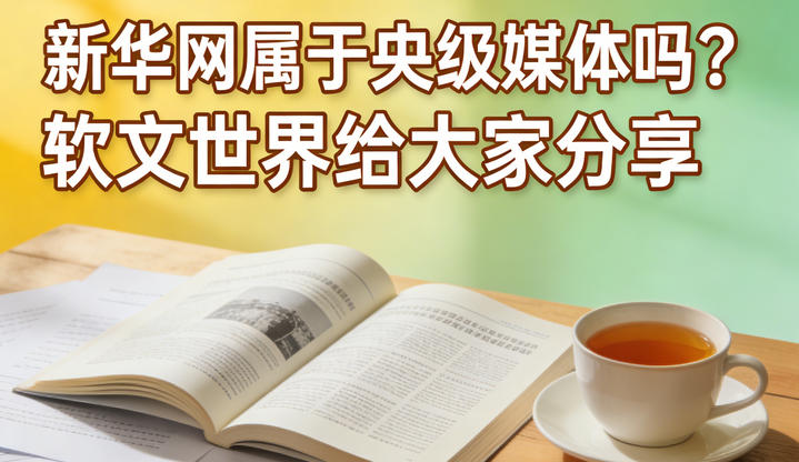 新華網屬于央級媒體嗎？軟文世界給大家分享